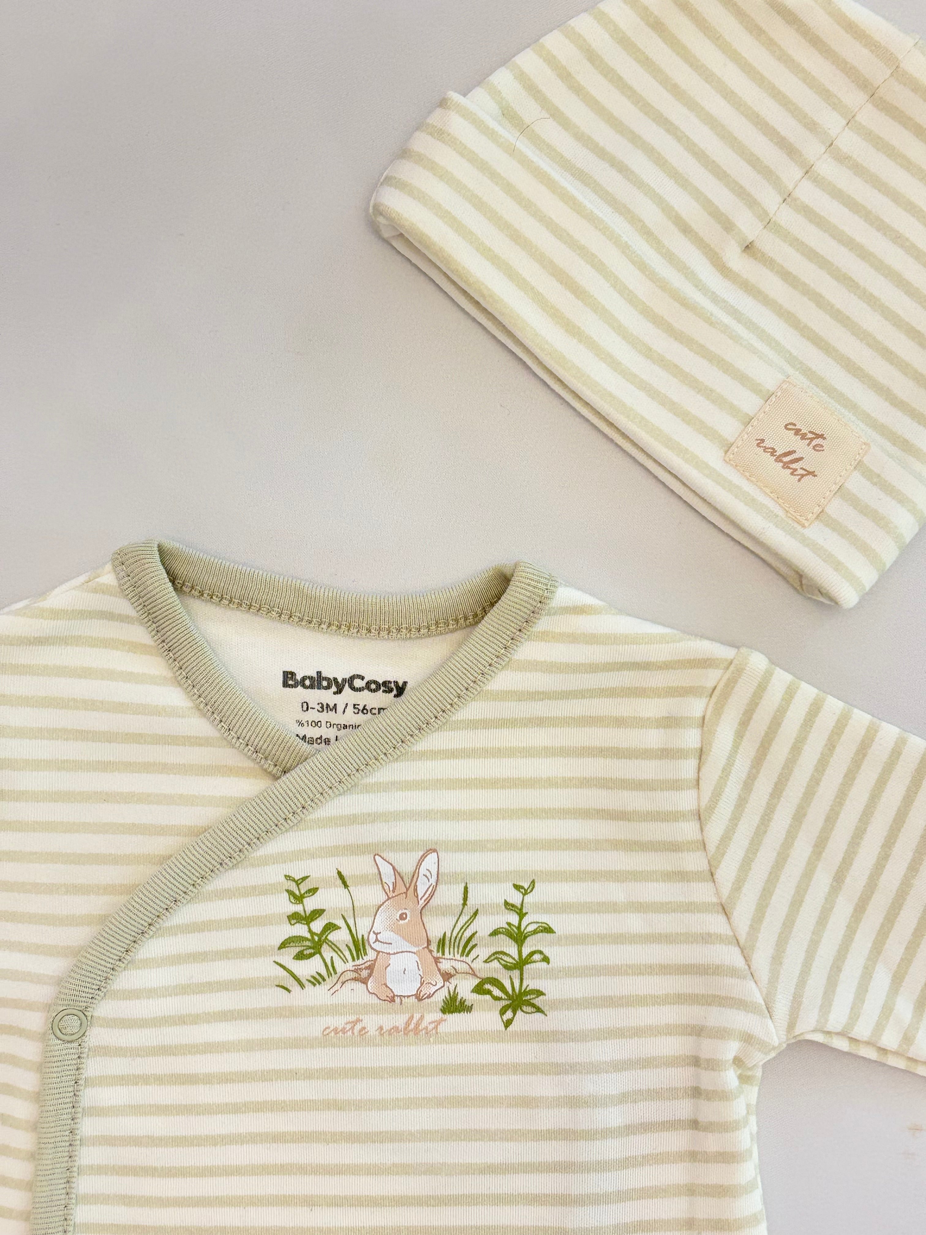 GOTS Sertifikalı, Organik, Unisex, Rabbit 5&