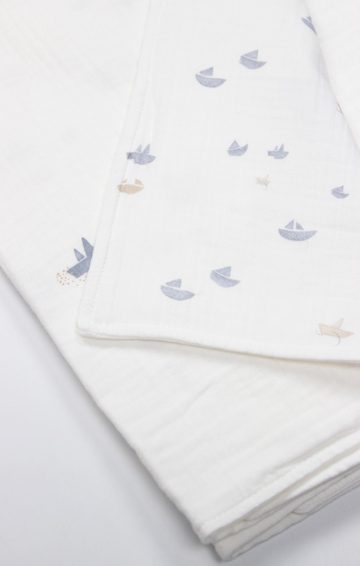 GOTS, Organik Müslin, Yenidoğan Erkek Bebek 10’lu Hastane Çıkışı, 0-3 Ay