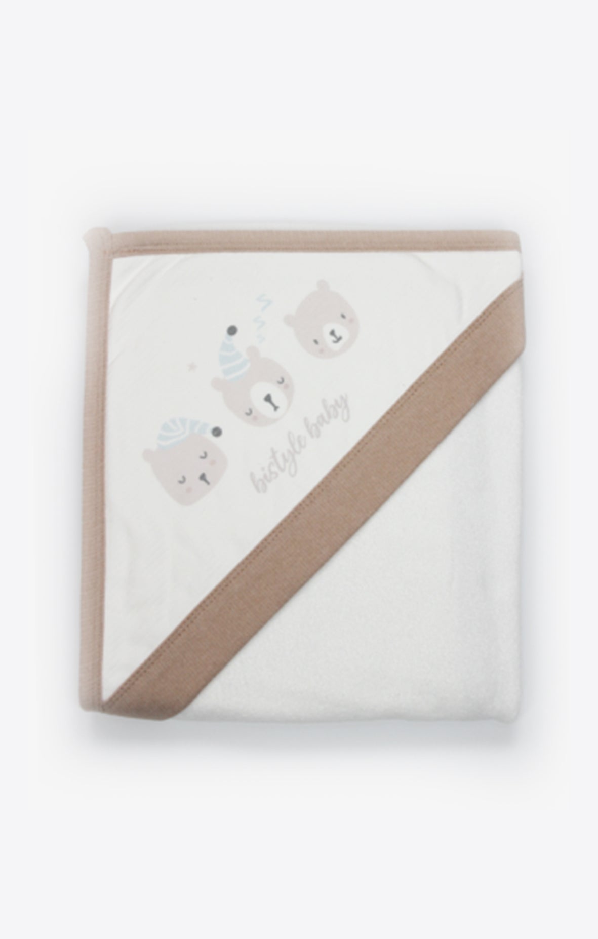 GOTS, Organik Pamuk, Bebek, Yenidoğan Kapüşonlu Havlu,80*90