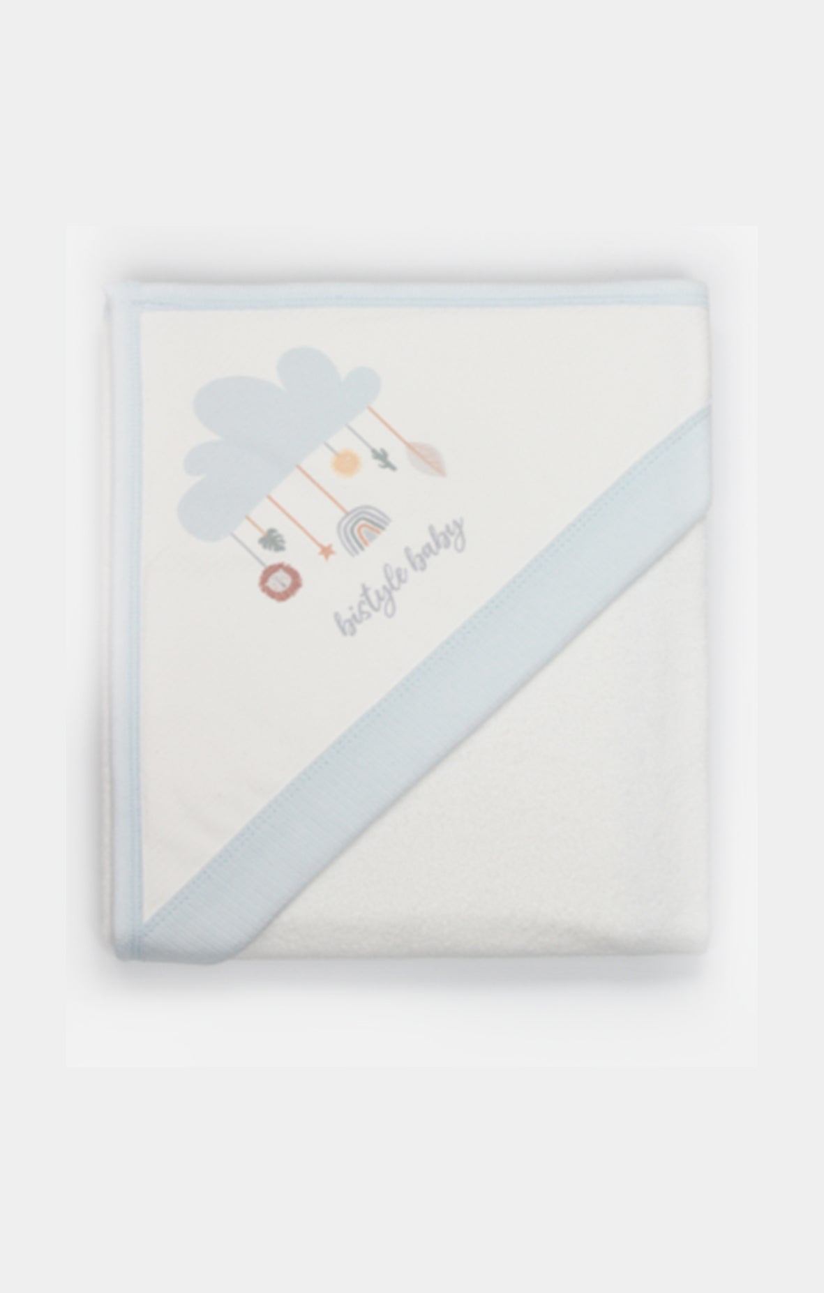 GOTS, Organik Pamuk, Bebek, Yenidoğan Kapüşonlu Havlu, 80*90