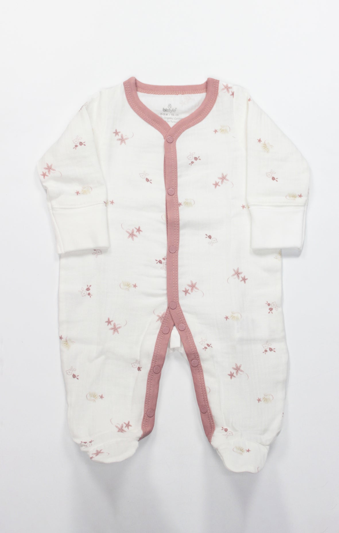 GOTS, Organik Müslin, Yenidoğan 10’lu Hastane Çıkışı Seti 0-3 Ay