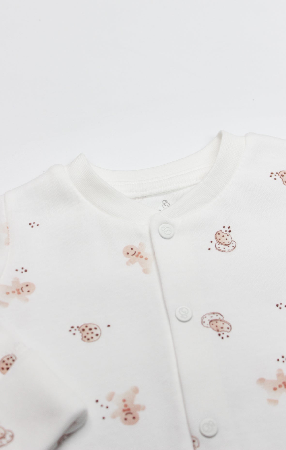 GOTS Sertifikalı, Organik, Bebek Tulumu, 0–6 Ay