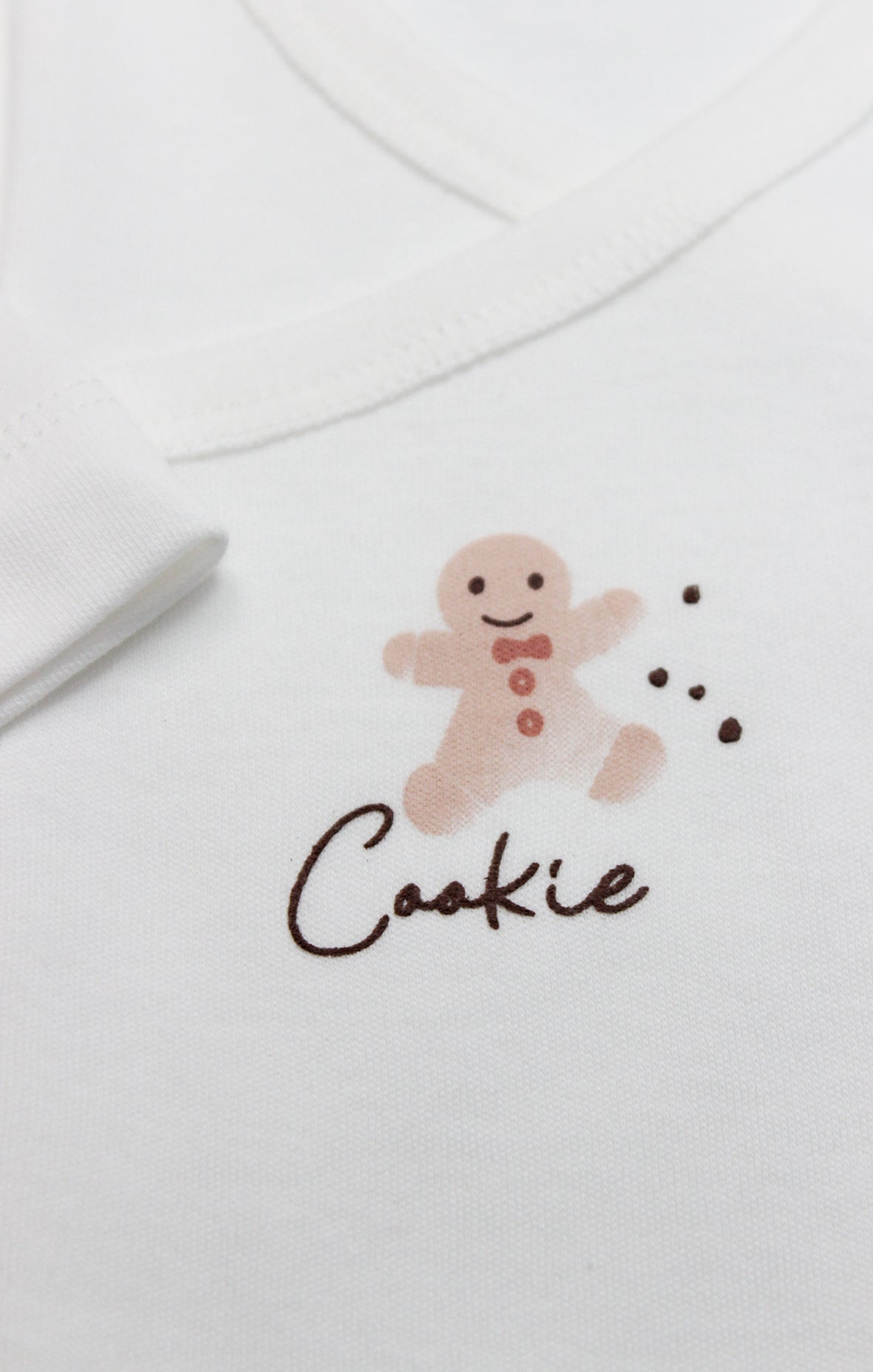 GOTS Sertifikalı Organik Pamuk Kruvaze Body, 0–6 Ay