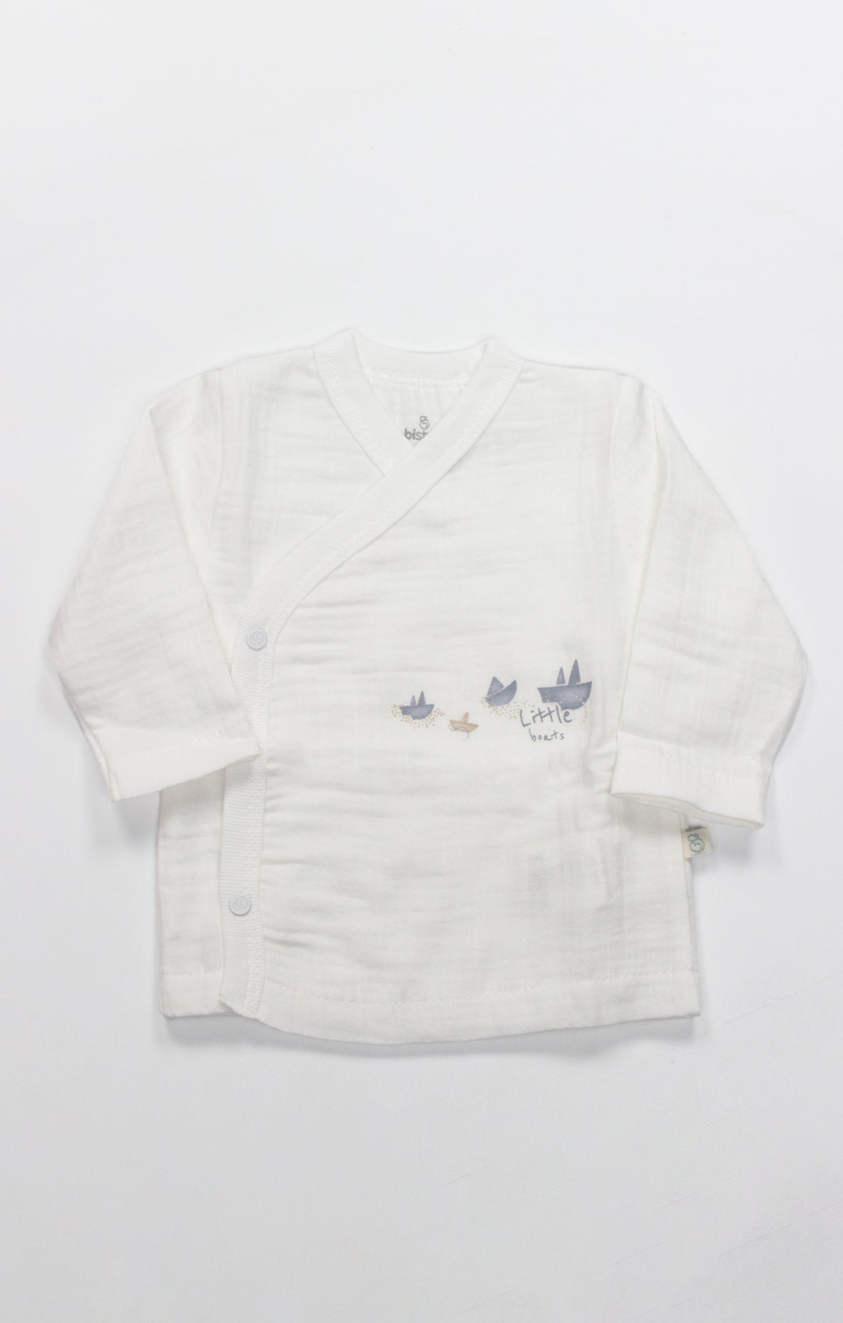 GOTS, Organik Müslin, Yenidoğan Erkek Bebek 10’lu Hastane Çıkışı, 0-3 Ay