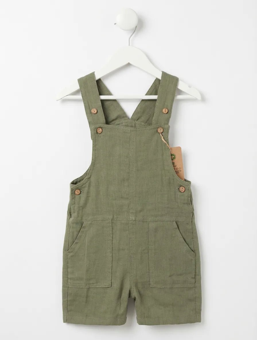 GOTS, Organik Müslin Salopet, 12 ay-6 yaş