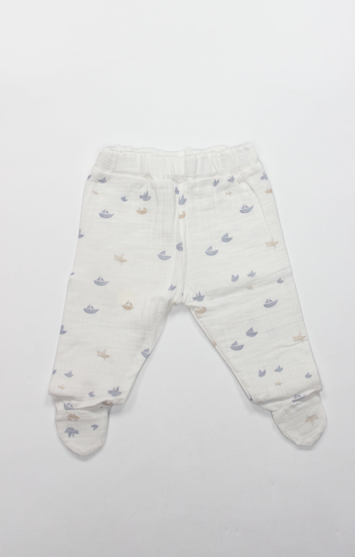 GOTS, Organik Müslin, Yenidoğan Erkek Bebek 10’lu Hastane Çıkışı, 0-3 Ay