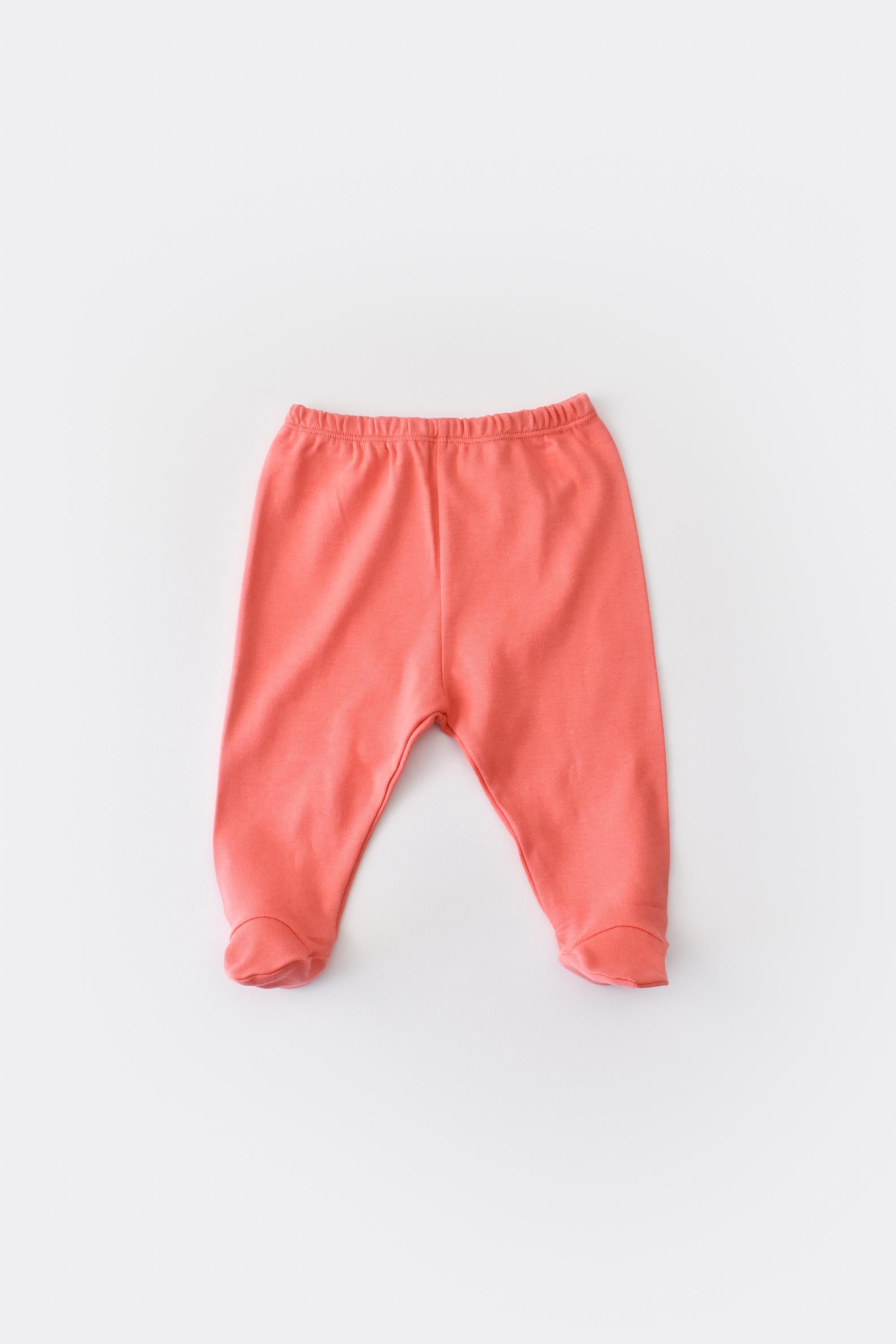 GOTS, Organik,Unisex, Patikli, Tek Alt, 0-12 ay