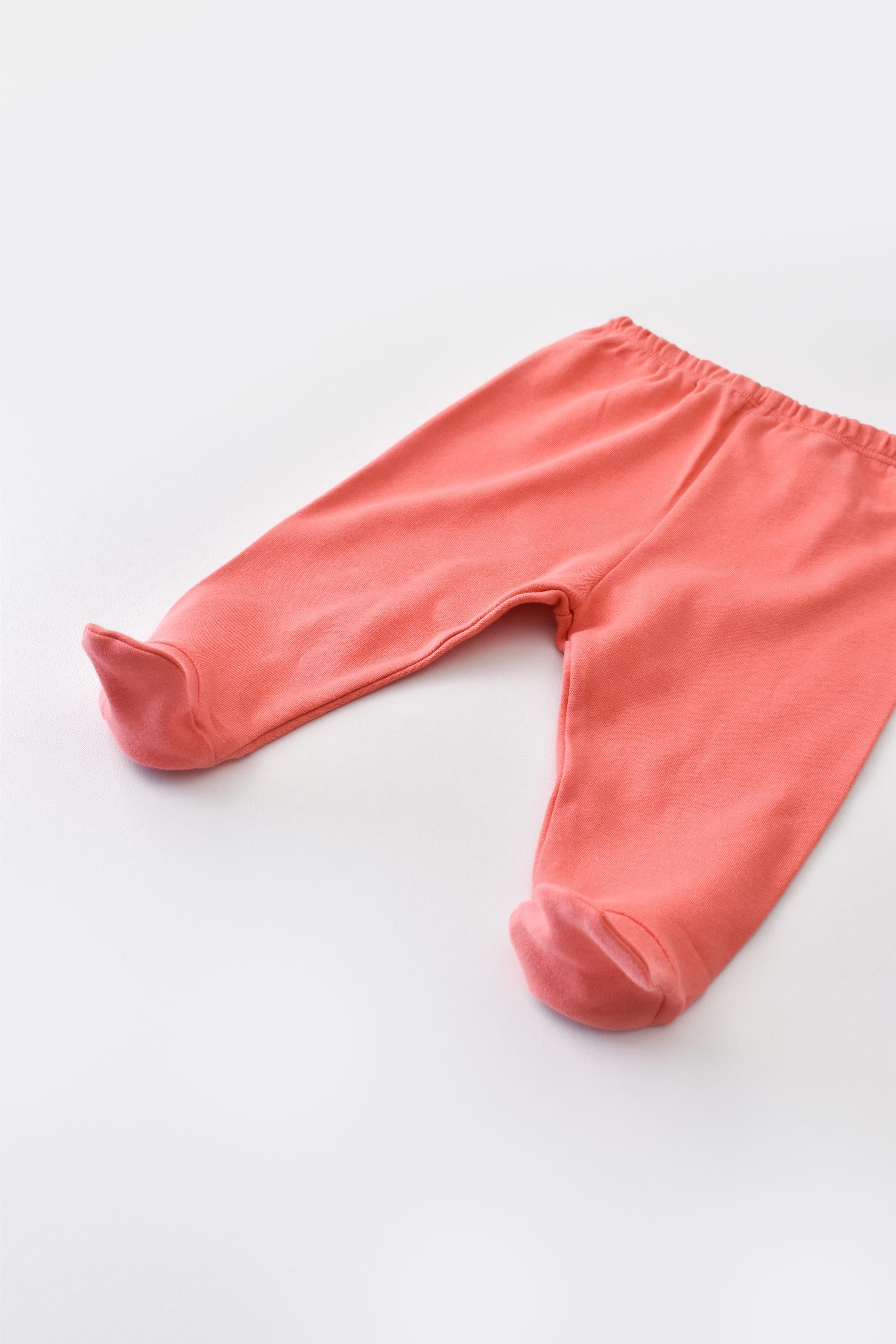 GOTS Certified, Organic, Wild Flowers, Unisex, Footies, Single Bottom, 0-12 months
