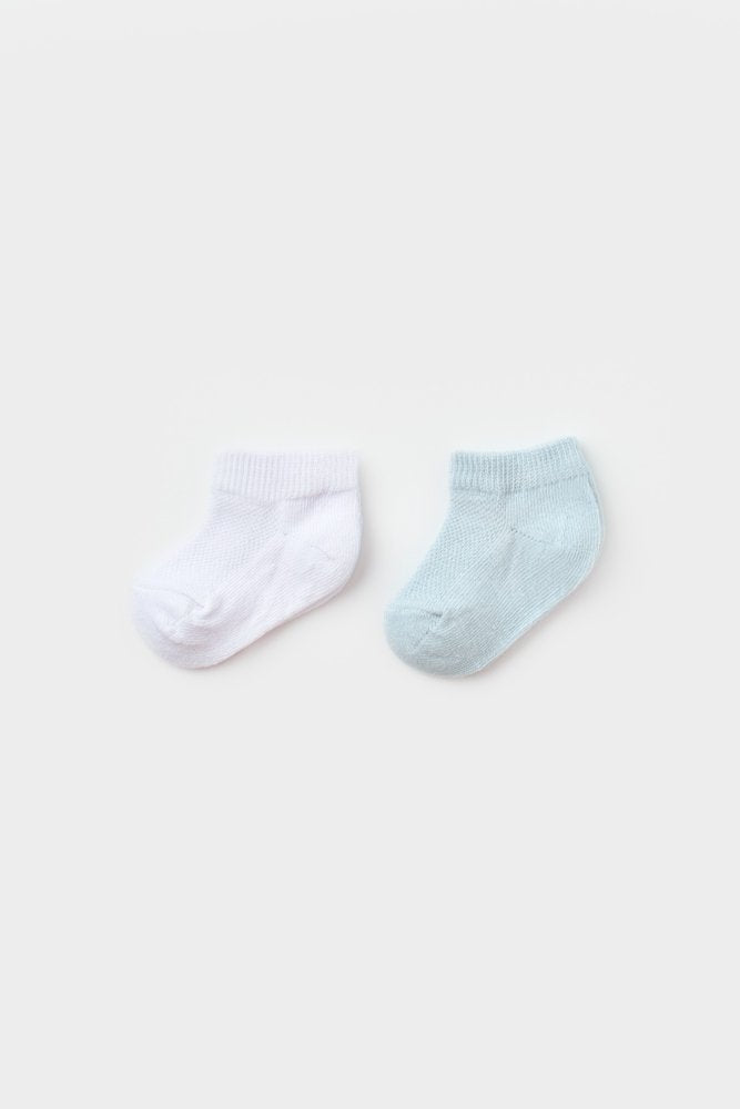 GOTS Sertifikalı 2’lİ Organik, Unisex, 6-12 Ay, Bebek Çorap