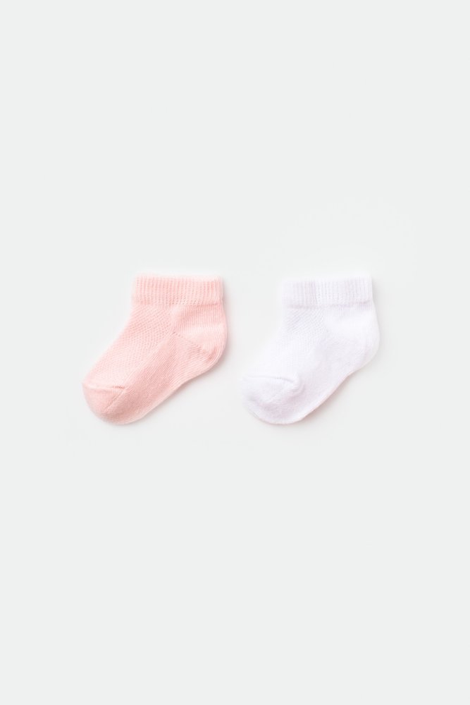 GOTS Sertifikalı 2’lİ Organik, Unisex, 6-12 Ay, Bebek Çorap