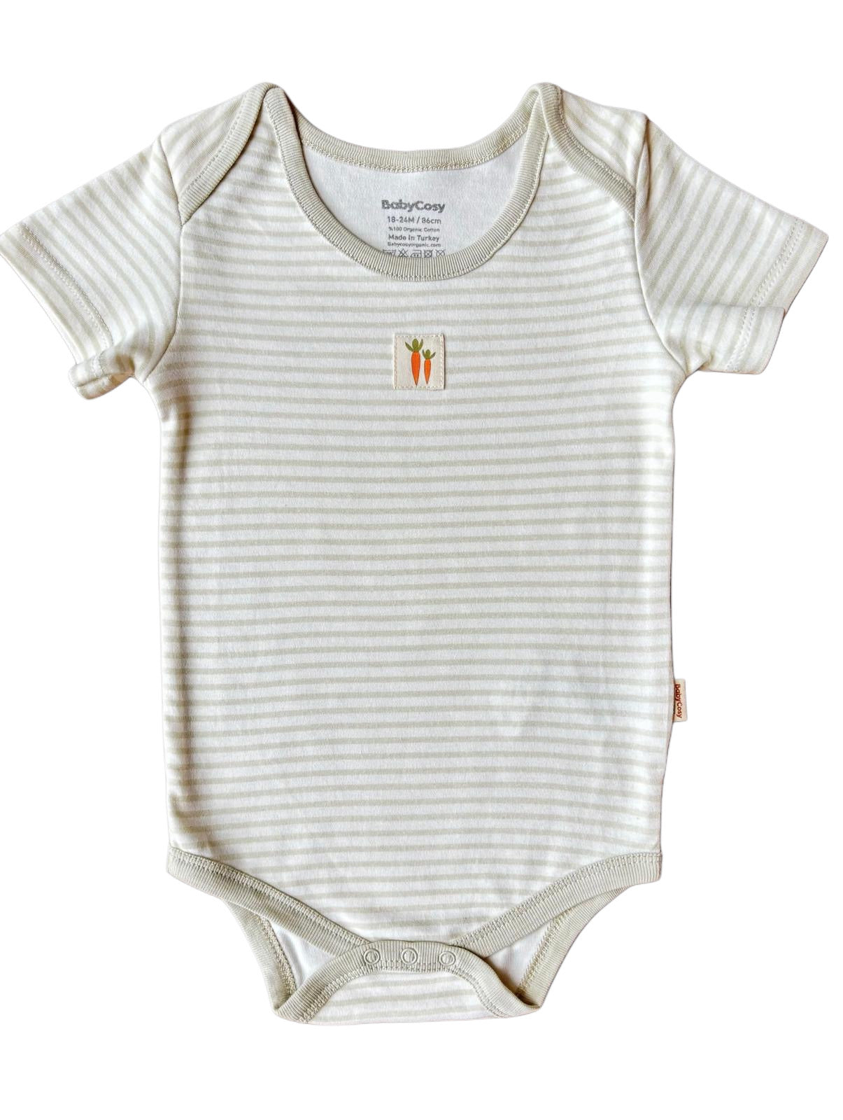 GOTS Sertifikalı, Organik Unisex Bebek 3&