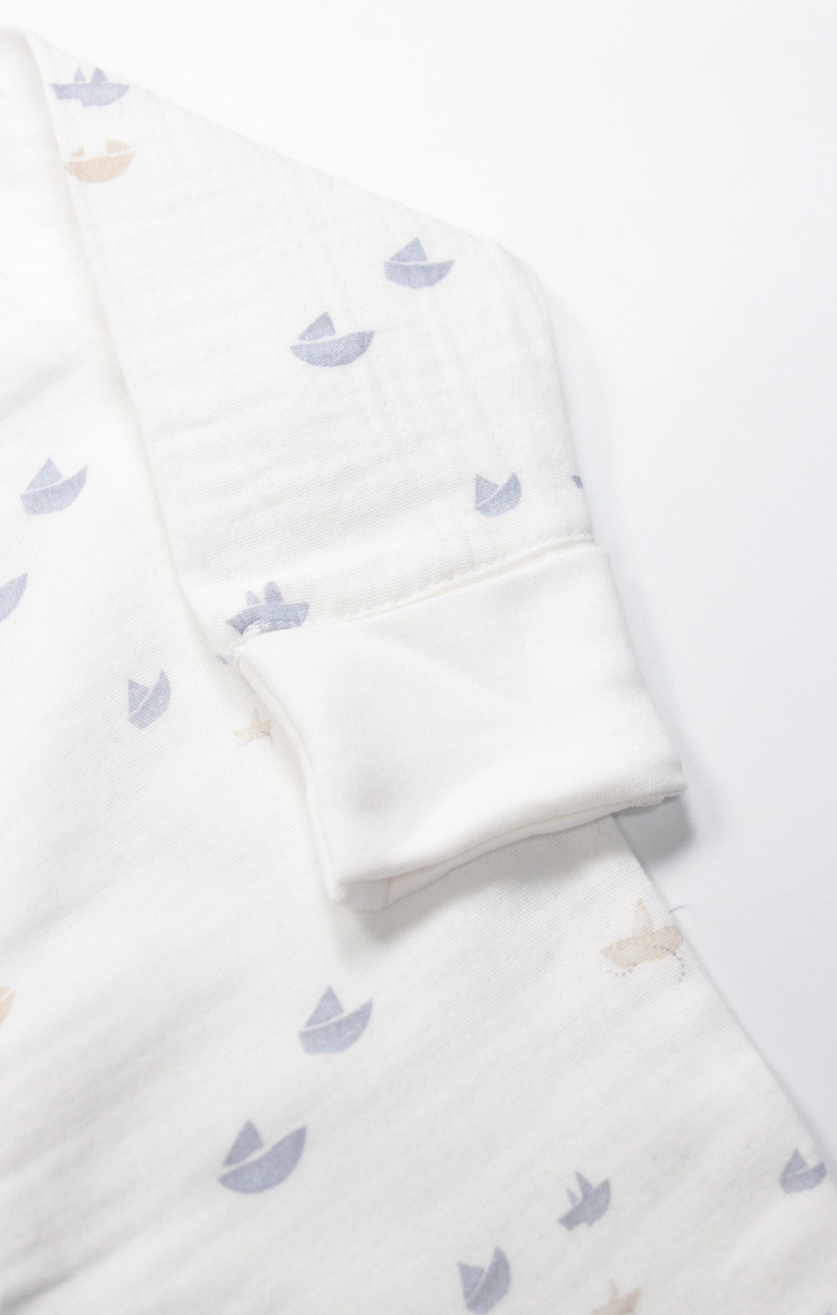 GOTS, Organik Müslin, Yenidoğan Erkek Bebek 10’lu Hastane Çıkışı, 0-3 Ay