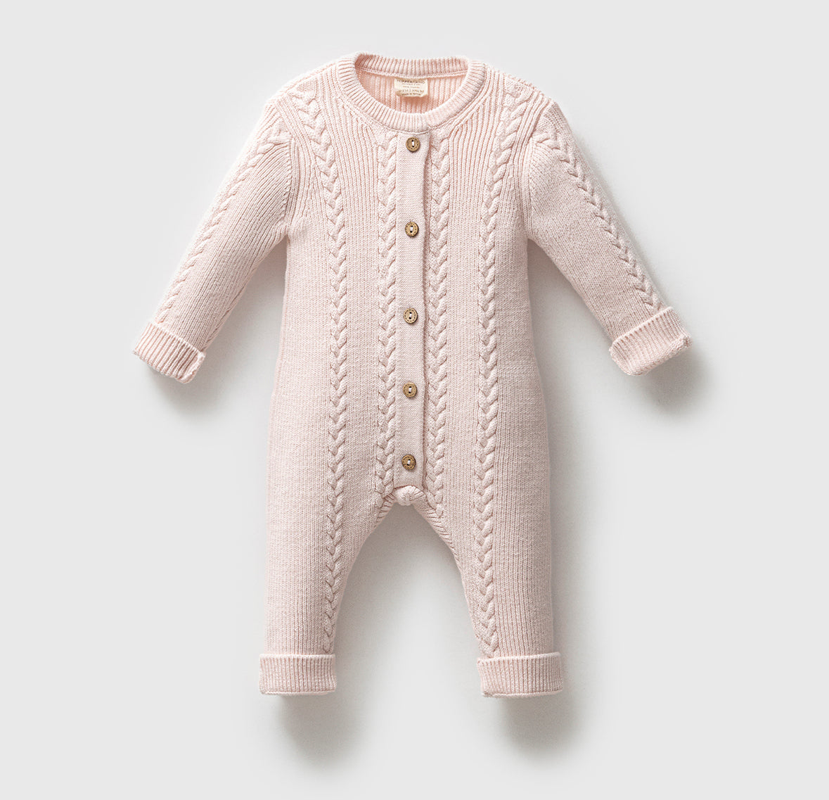 GOTS and OEKO-TEX Certified, Organic Baby Girl Romper 0-12 Months