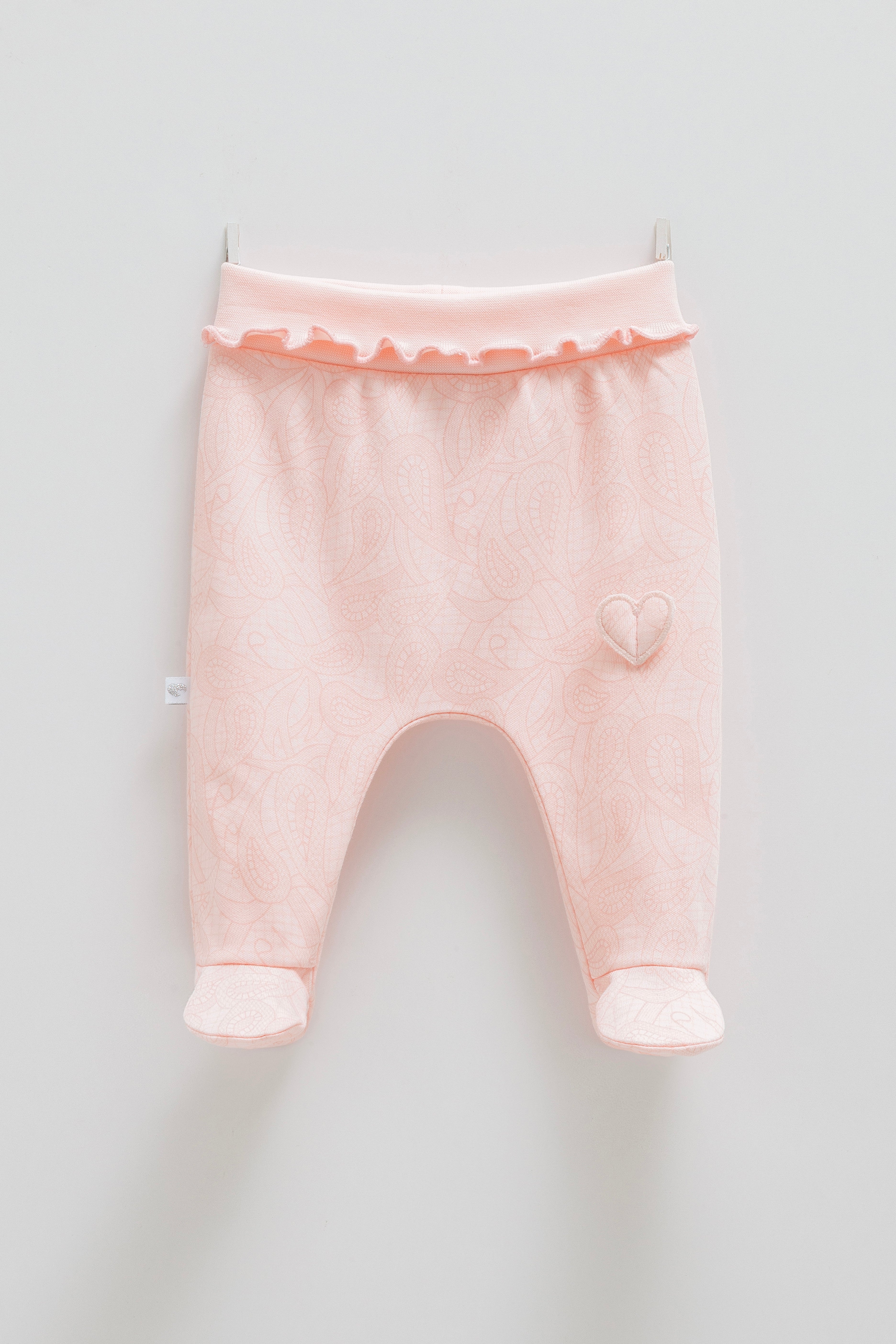 OEKO TEX Sertifikalı, % 100 Pamuk, Patikli Tek Alt, 0-9 Ay