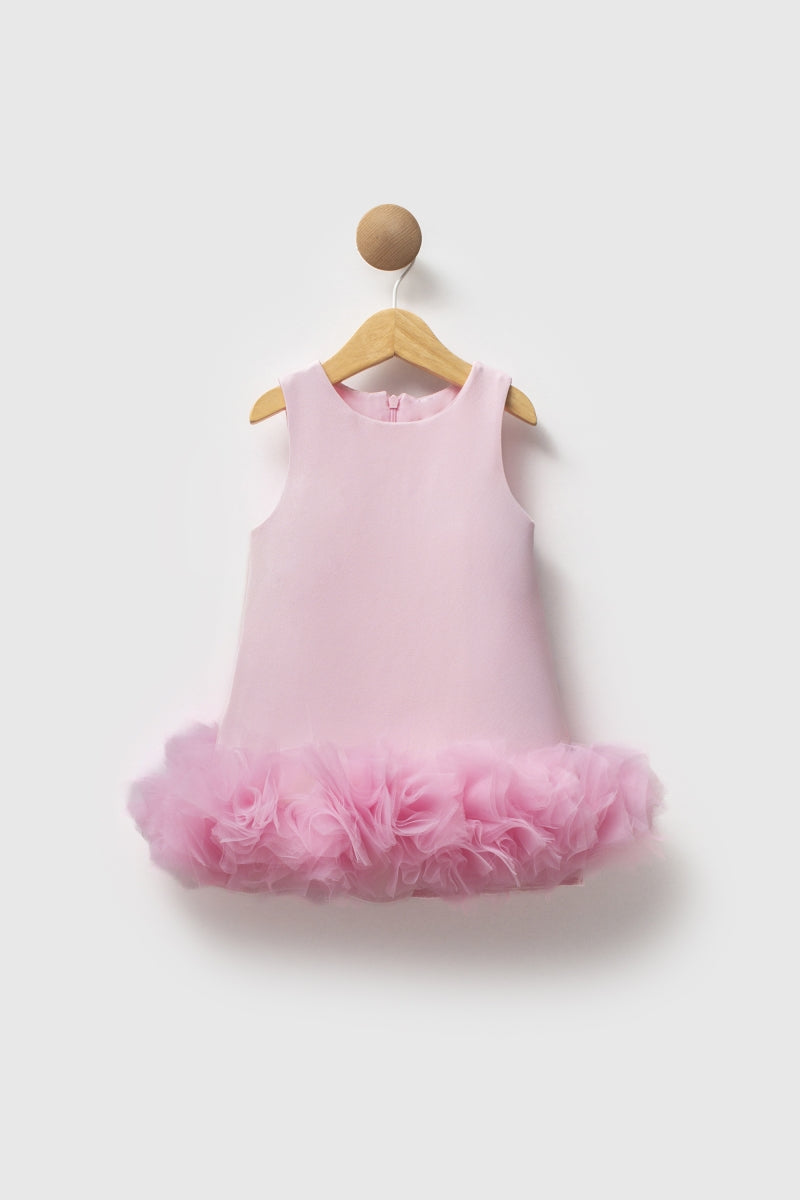 Baby Tutu Dress – 9-24 Months, | Special Occasion Outfit (Tulle Detail)