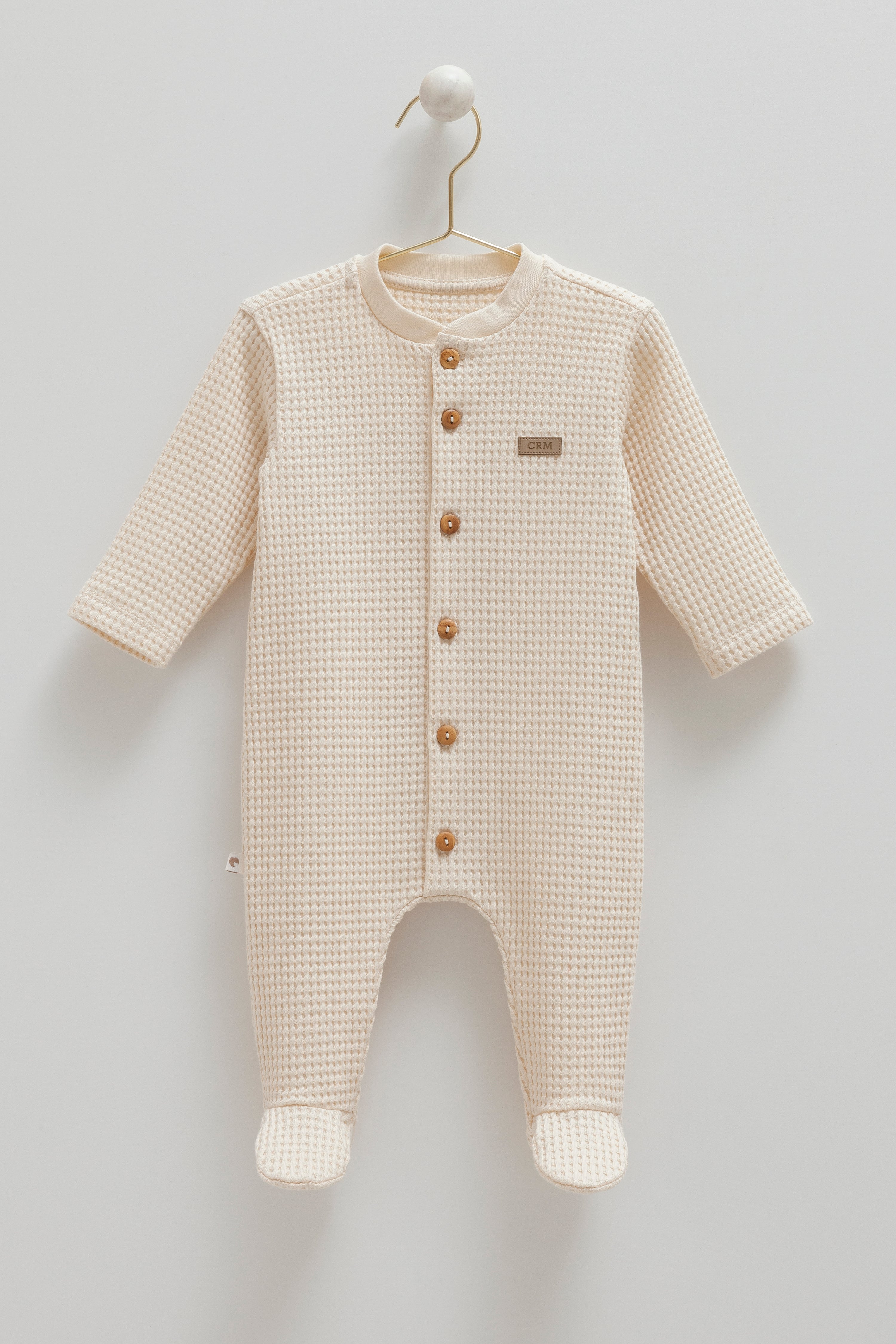 OEKO TEX, Unisex, Waffle Textured Bodysuit, 1-9 Months