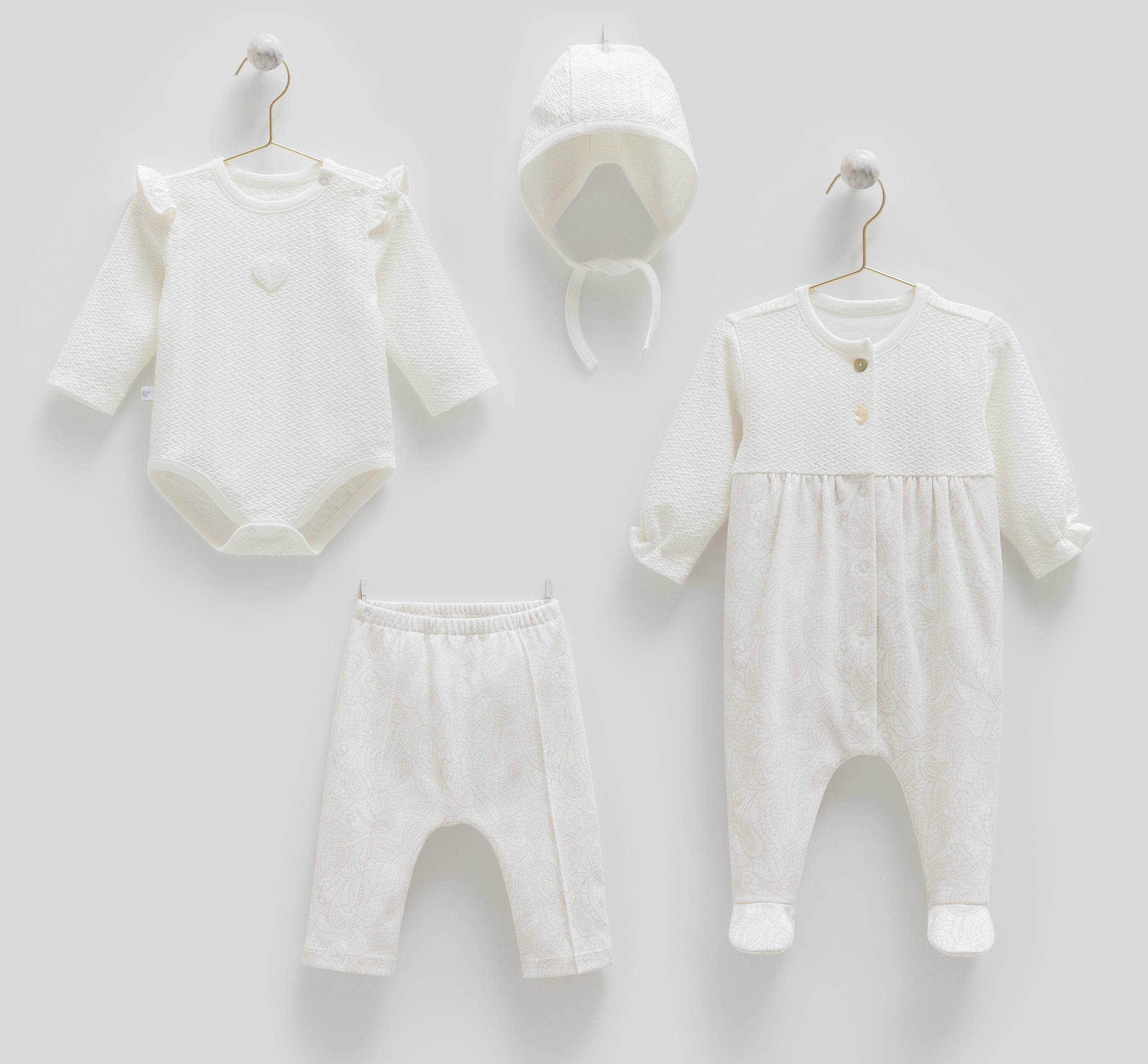 OEKO TEX Sertifikalı, %100 Pamuk, Kız, 4&