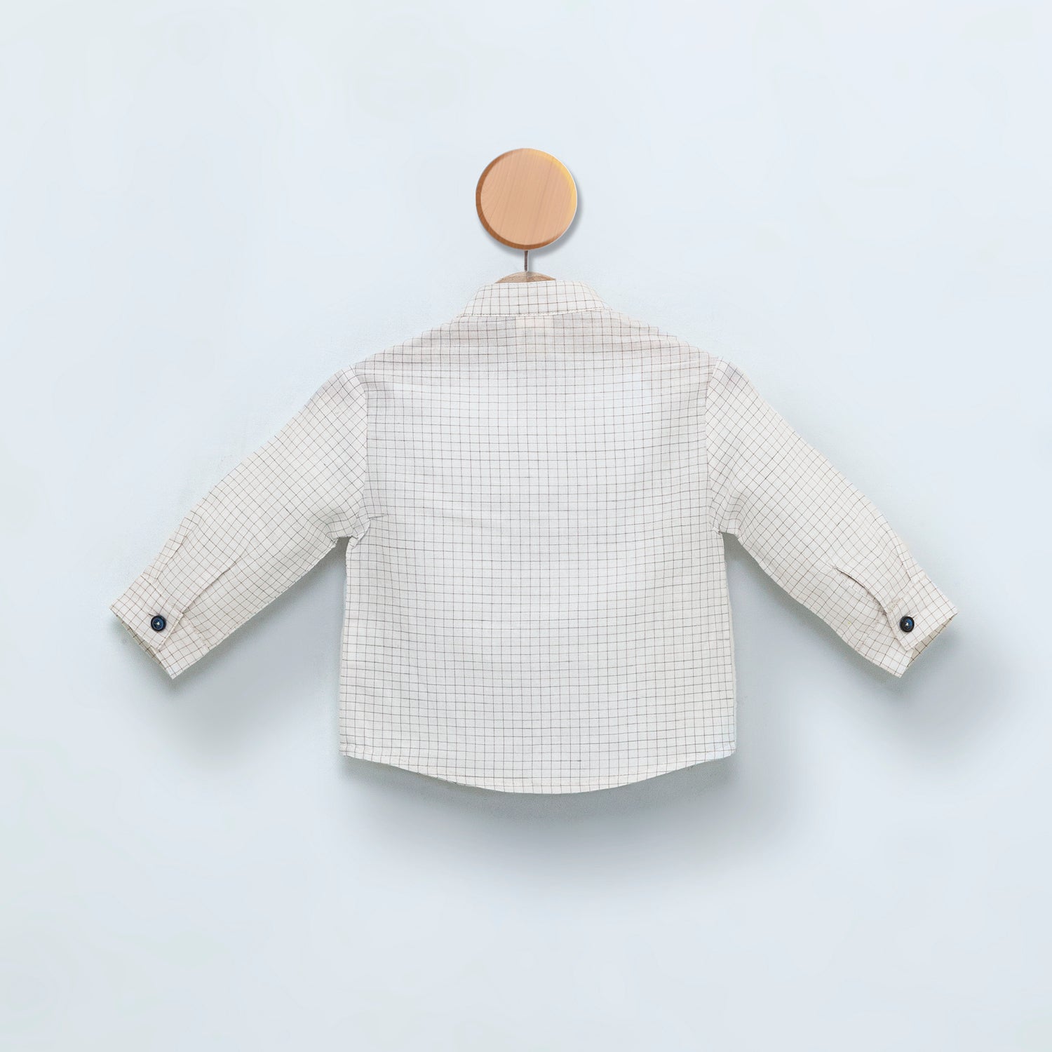 Pamuklu Bebek Denim Ayı Desenli Tulum Takım , 6-18 Ay