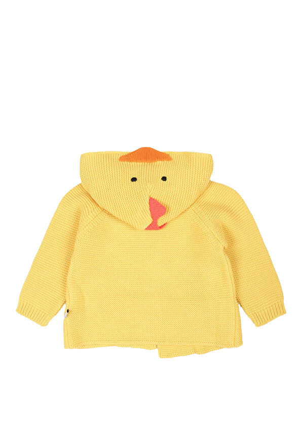 STELLA McCARTNEY lisanslı kapüşonlu erkek bebek hırkası 9 ayiçin uygundur.