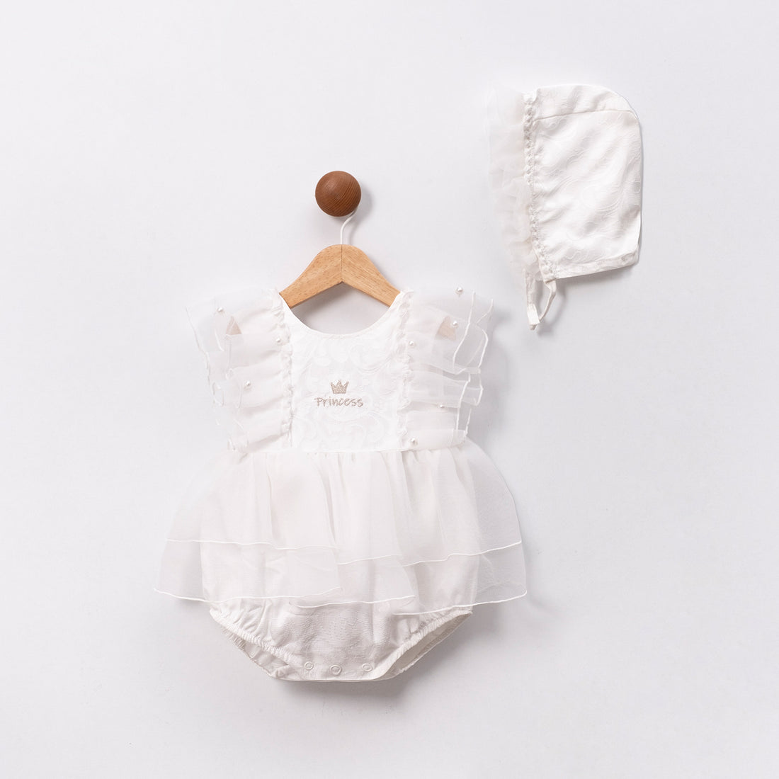 Princess Romper and Hat Set, Baby Girl, 3–18 Months