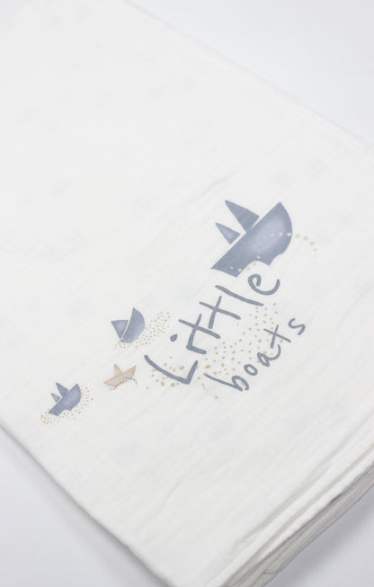 GOTS, Organik Müslin, Yenidoğan Erkek Bebek 10’lu Hastane Çıkışı, 0-3 Ay