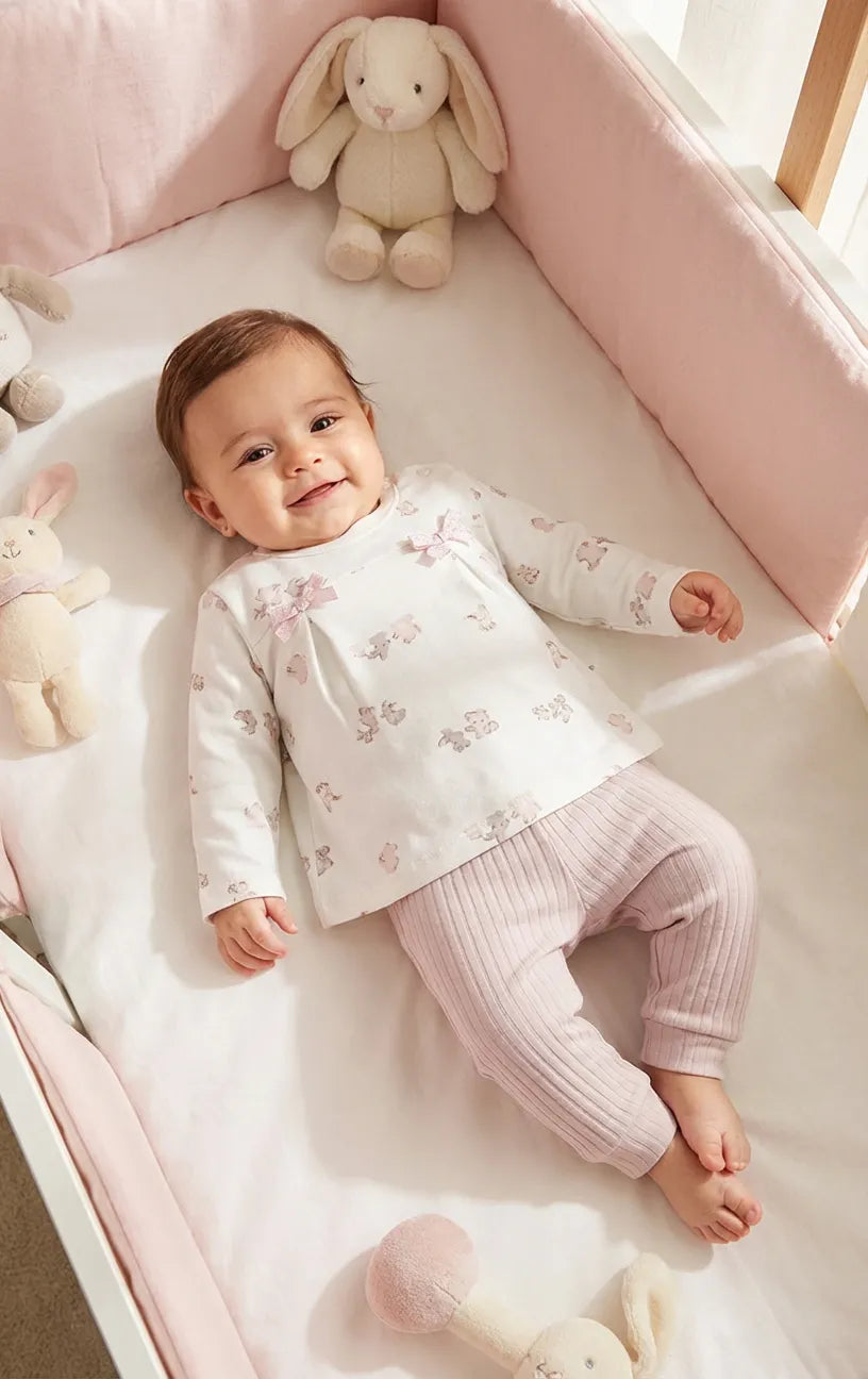 GOTS Sertifikalı, Organik, 2’li Bebek Takımı, 3–18 Ay