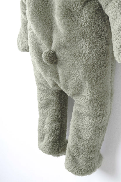 Welsoft, Kışlık, Kapüşonlu Unisex Bebek Tulumu 1-9 Ay