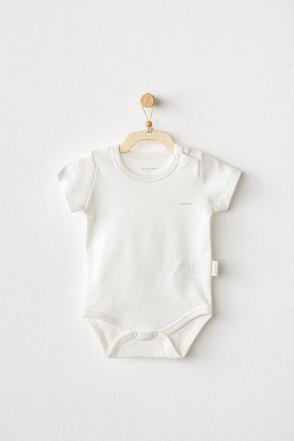 %100 Pamuk, Unisex Kuzucuk Desenli 10’lu Hastane Çıkışı, 0-3 Ay
