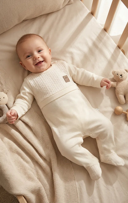 GOTS, Organik  Bebek Tulumu, Prematüre, 0–9 Ay