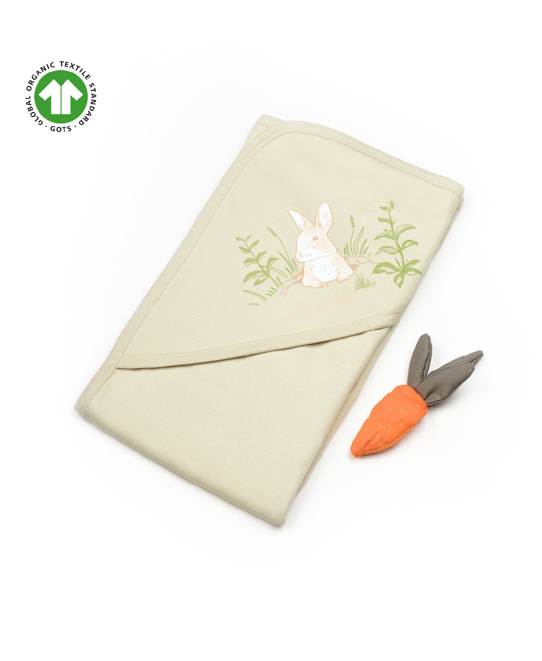 GOTS Sertifikalı, Organik, Unisex, Rabbit Battaniye