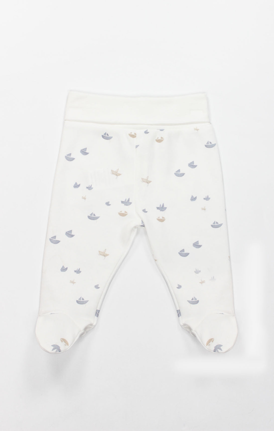 GOTS, Organik Pamuk, Yenidoğan Bebek Tek Alt, 0-6 Ay