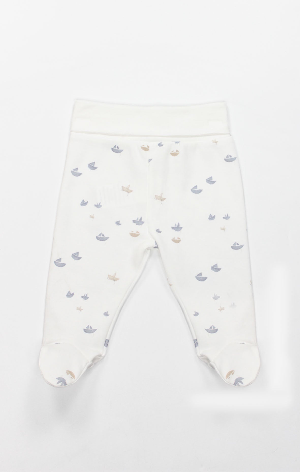 GOTS, Organik Pamuk, Yenidoğan Bebek Tek Alt, 0-6 Ay