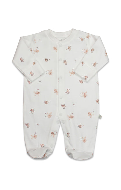 GOTS Sertifikalı, Organik, Bebek Tulumu, 0–6 Ay