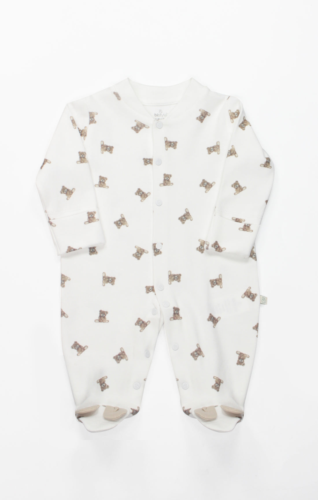 GOTS, Organik Pamuk, Bebek, Yenidoğan Tulum, 0-6 Ay