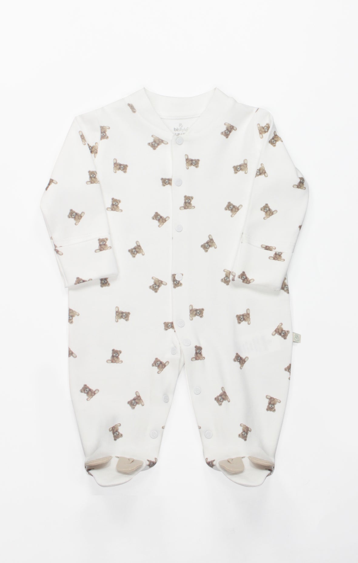 GOTS, Organik Pamuk, Bebek, Yenidoğan Tulum, 0-6 Ay