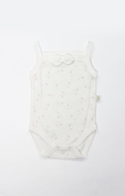 GOTS, Organik Kız Bebek Body, 3-24 Ay