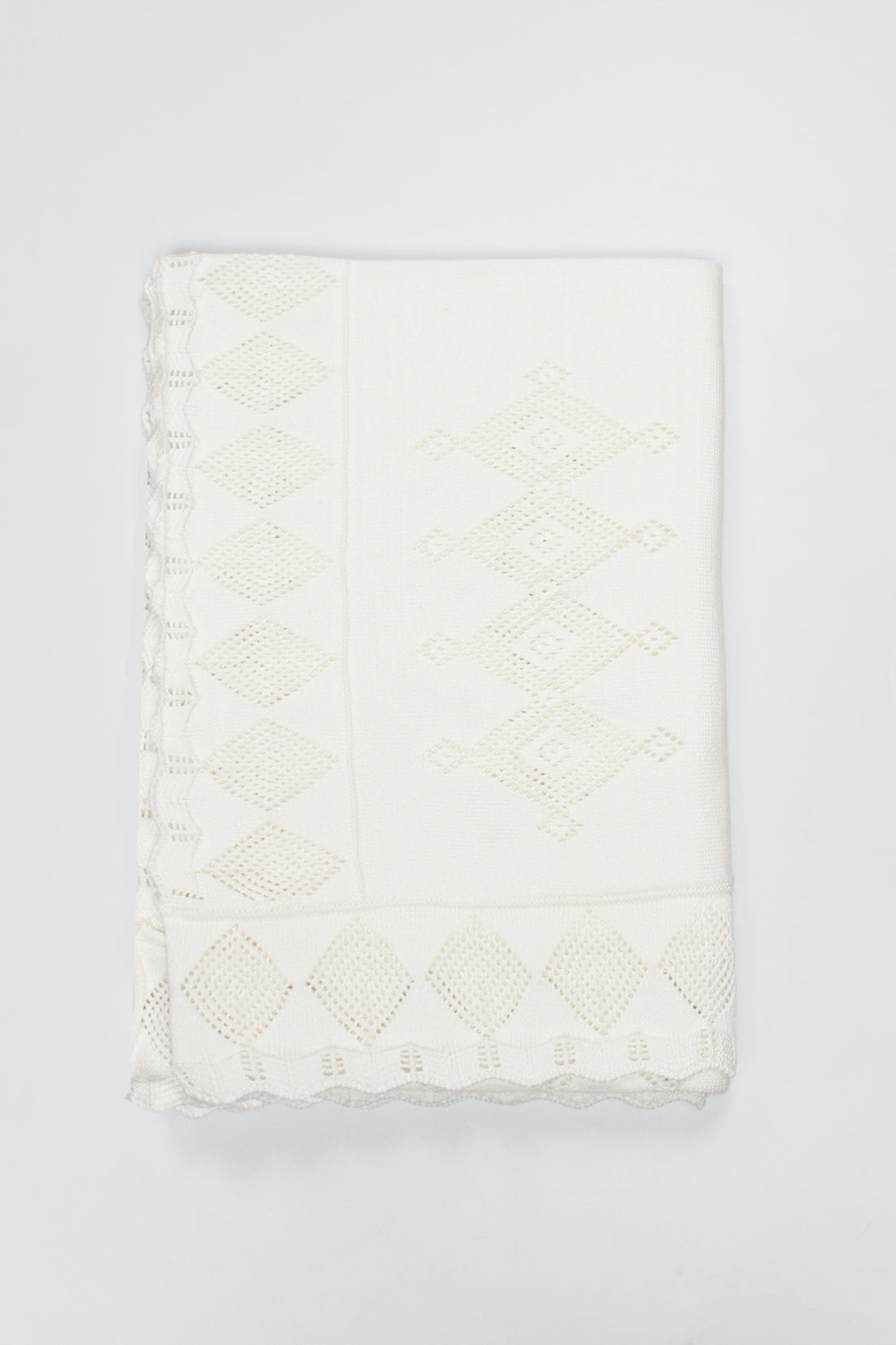 GOTS Sertifikalı Organik Triko Bebek Battaniyesi, 85*110 cm