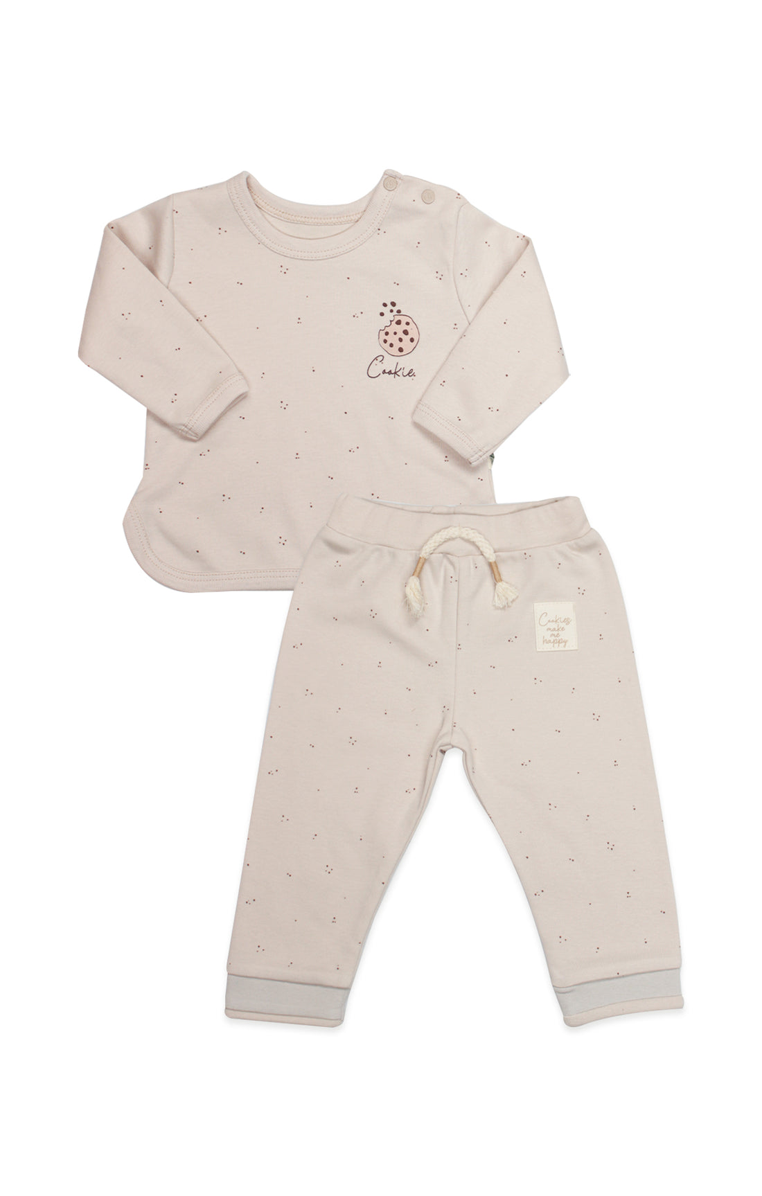 GOTS Sertifikalı Organik Bebek İkili Takım 3-18 Ay