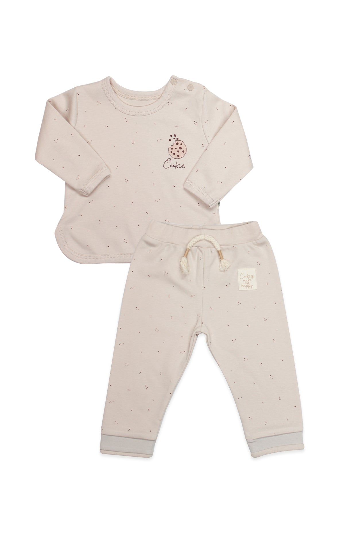 GOTS Sertifikalı Organik Bebek İkili Takım 3-18 Ay