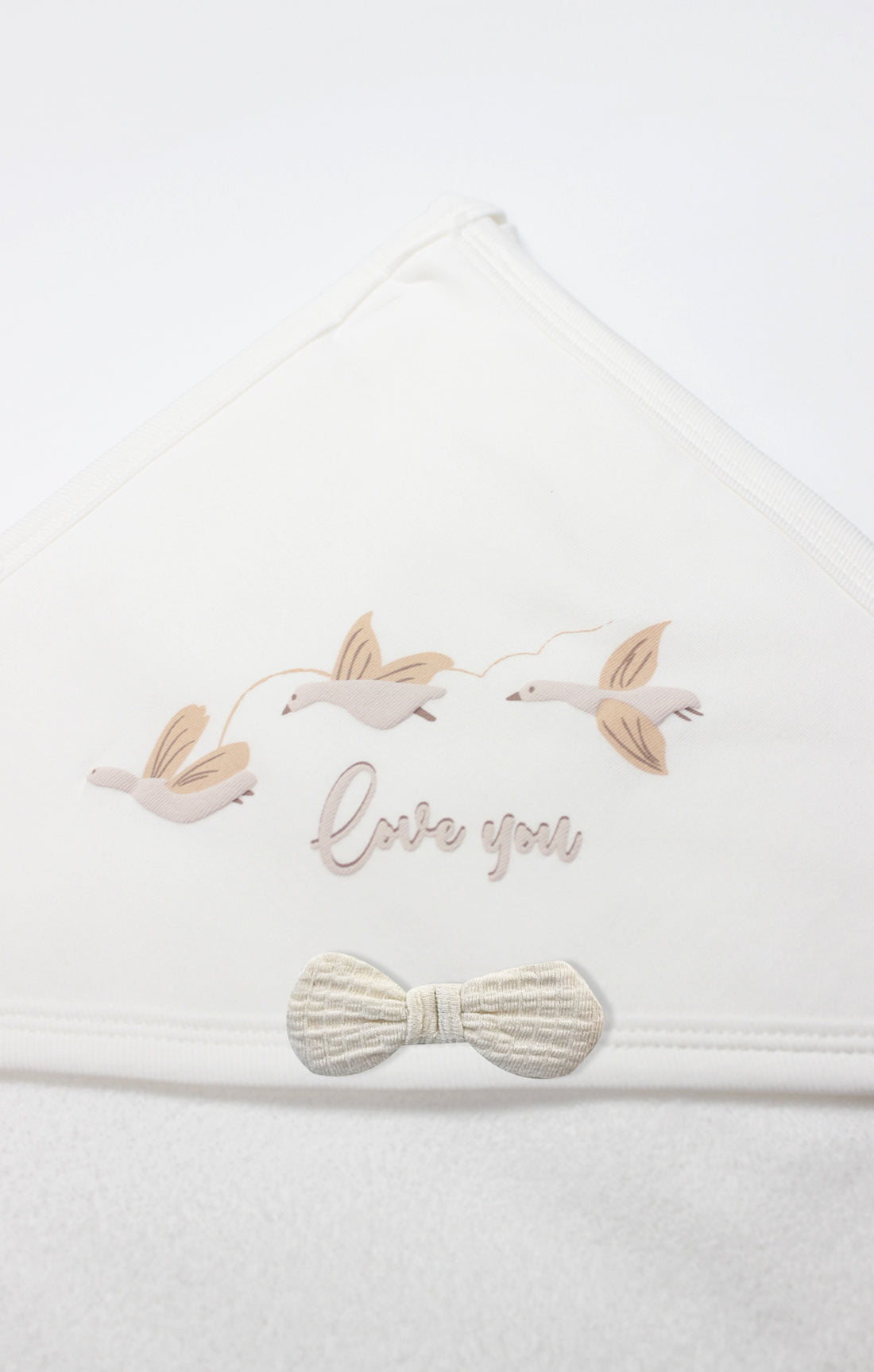 GOTS, Organik Pamuk, Bebek Havlusu, Yenidoğan, 85x90 cm