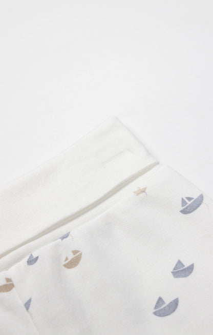 GOTS, Organik Pamuk, Yenidoğan Bebek Tek Alt, 0-6 Ay