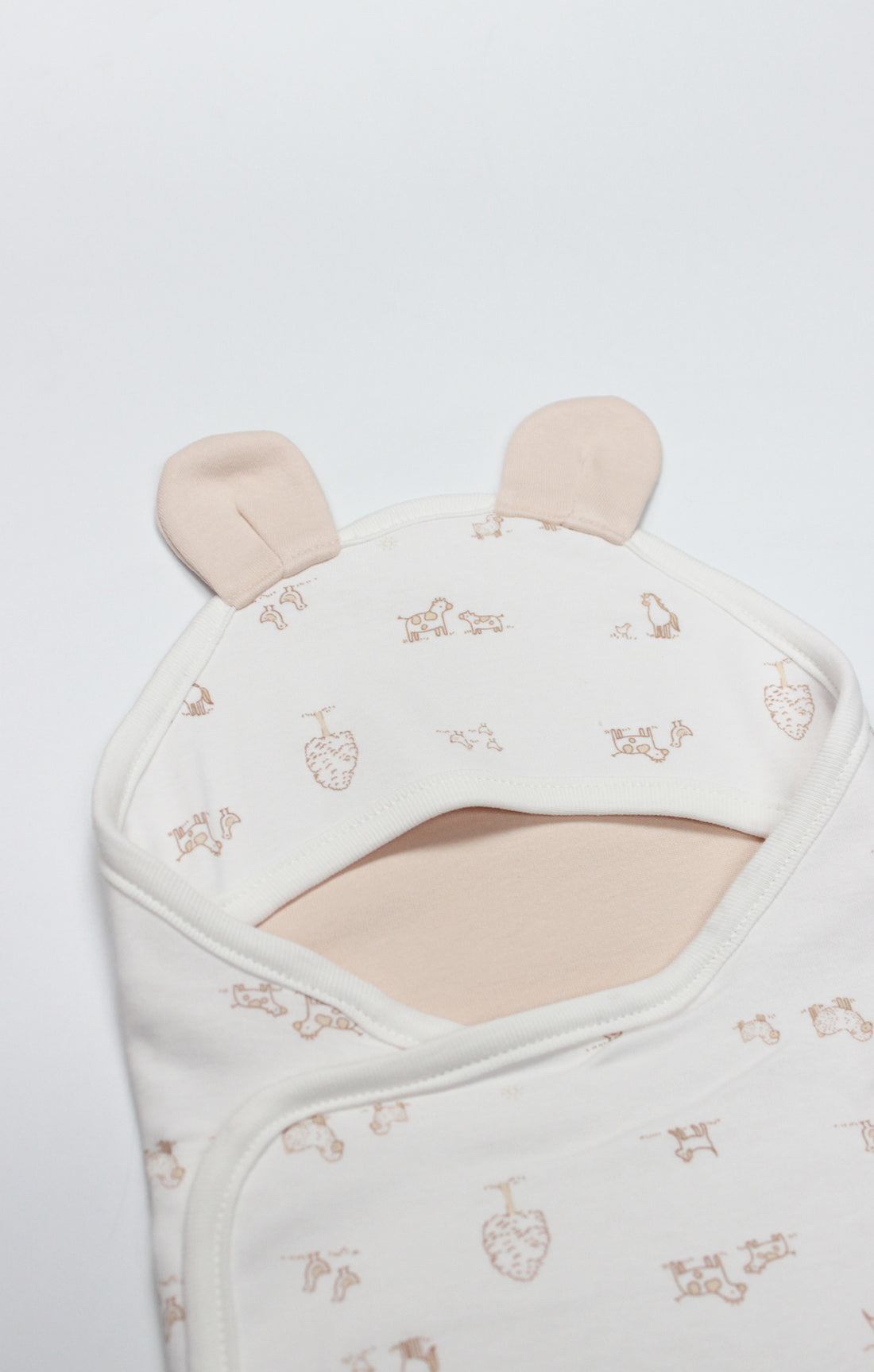 GOTS Sertifikalı Bel Destekli Organik Kundak, 0-3 Ay