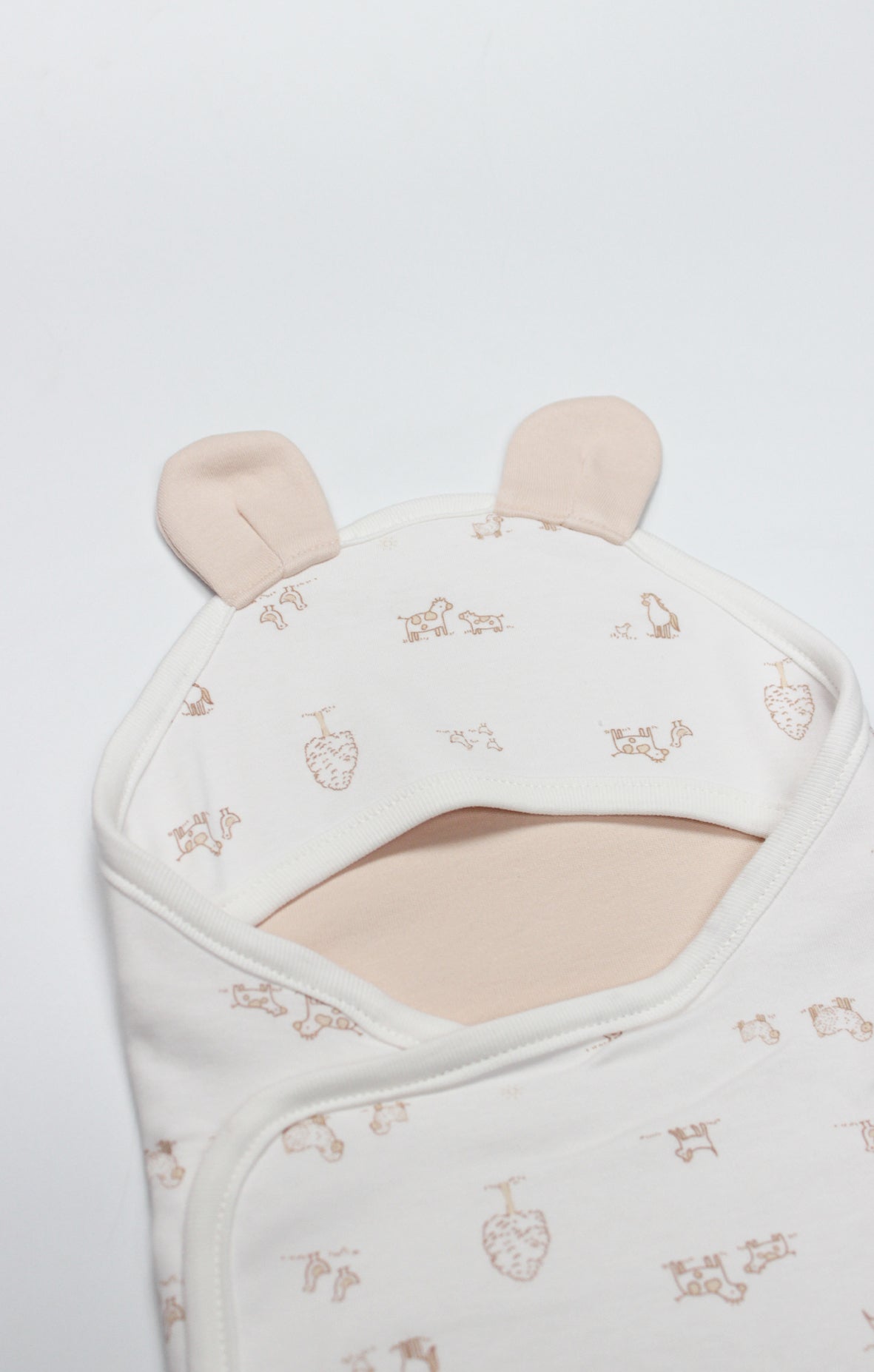 GOTS Sertifikalı Bel Destekli Organik Kundak, 0-3 Ay