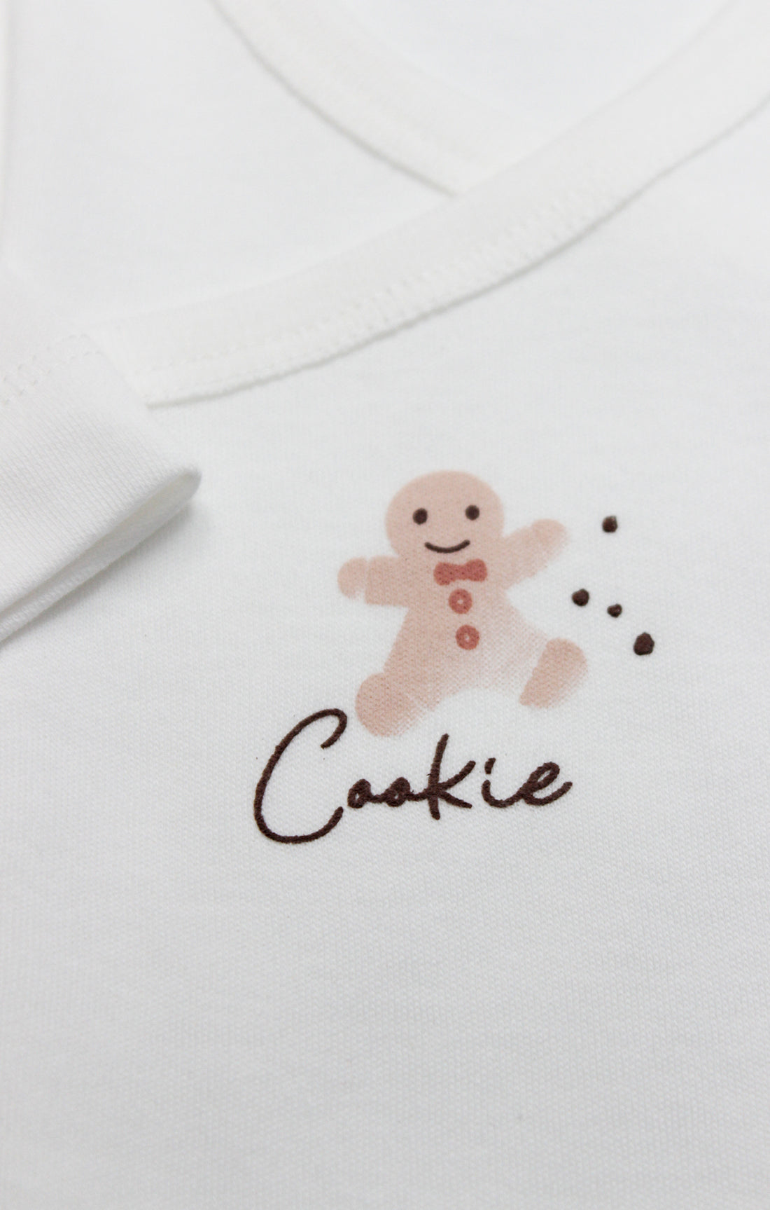 GOTS Sertifikalı Organik Pamuk Kruvaze Body, 0–6 Ay