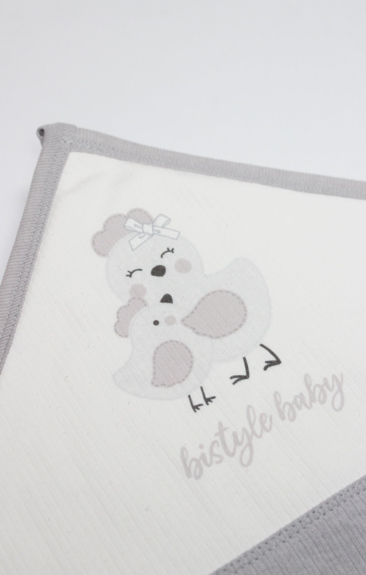 GOTS, Organik Pamuk, Bebek Yenidoğan Kapüşonlu Havlu 80x90 cm