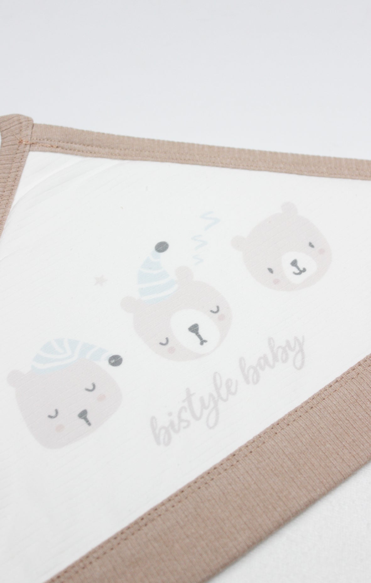 GOTS, Organik Pamuk, Bebek, Yenidoğan Kapüşonlu Havlu,80*90