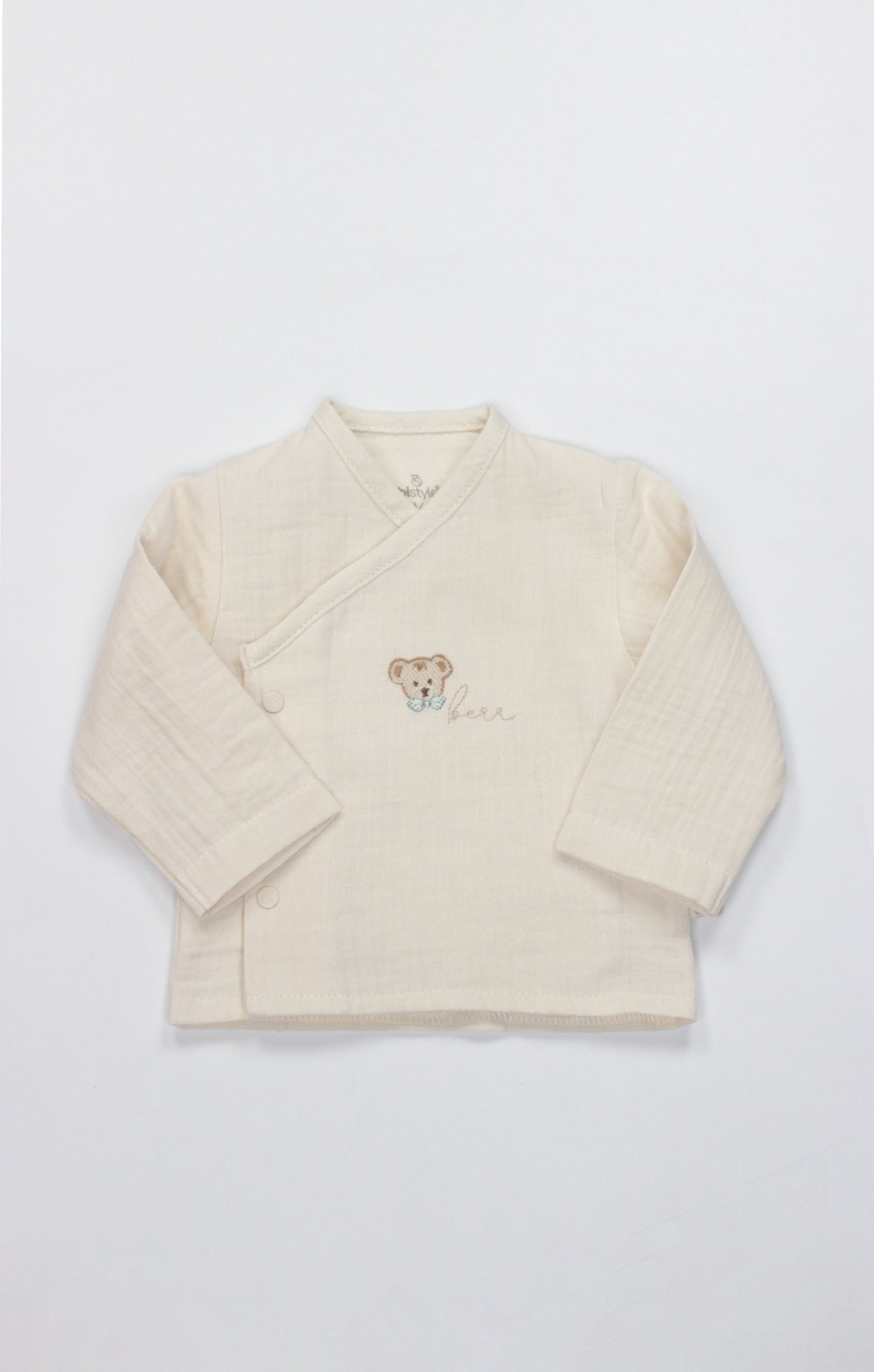 GOTS, Organik Müslin, Yenidoğan Unisex Bebek 10’lu Hastane Çıkışı, 0-3 Ay