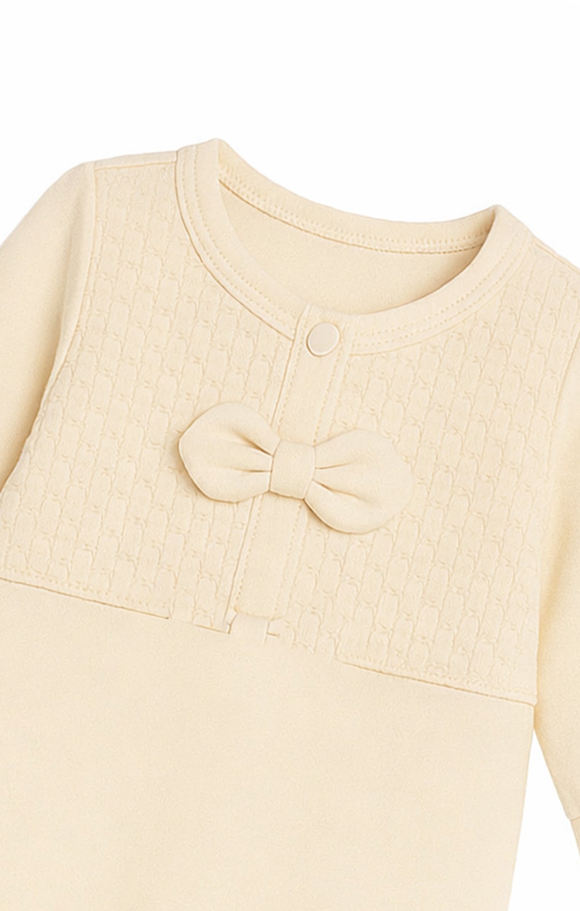 GOTS Sertifikalı Organik Bebek Tulum, Prematüre, 0–9 Ay