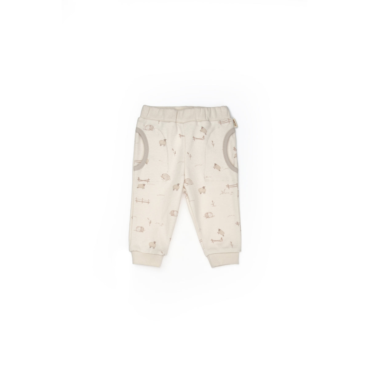 GOTS, Organik, Kuzu Desenli, Unisex, 2&