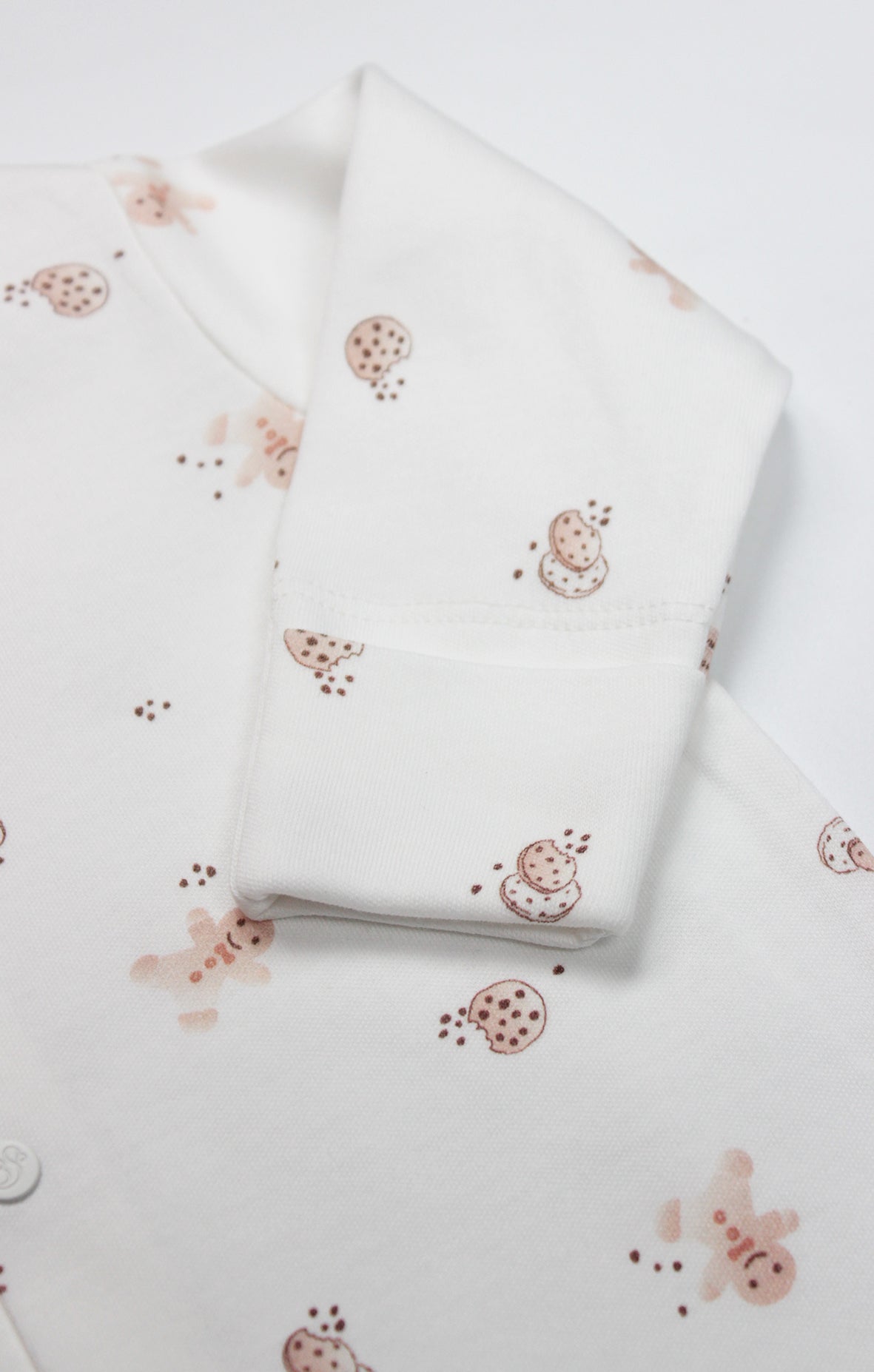 GOTS Sertifikalı, Organik, Bebek Tulumu, 0–6 Ay